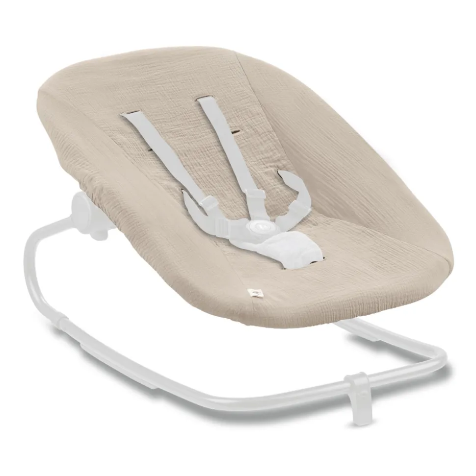 Housse pour transat bébé beige clair