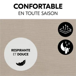 Housse pour transat bébé beige clair