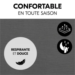 Housse pour transat bébé dark grey