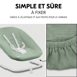 Housse pour transat bébé sage