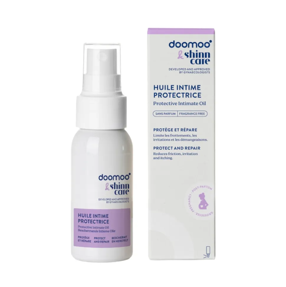 Huile intime protectrice irritations