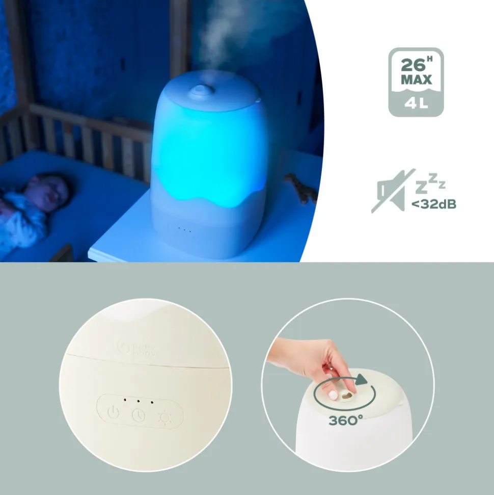Humidificateur d’air bébé wave
