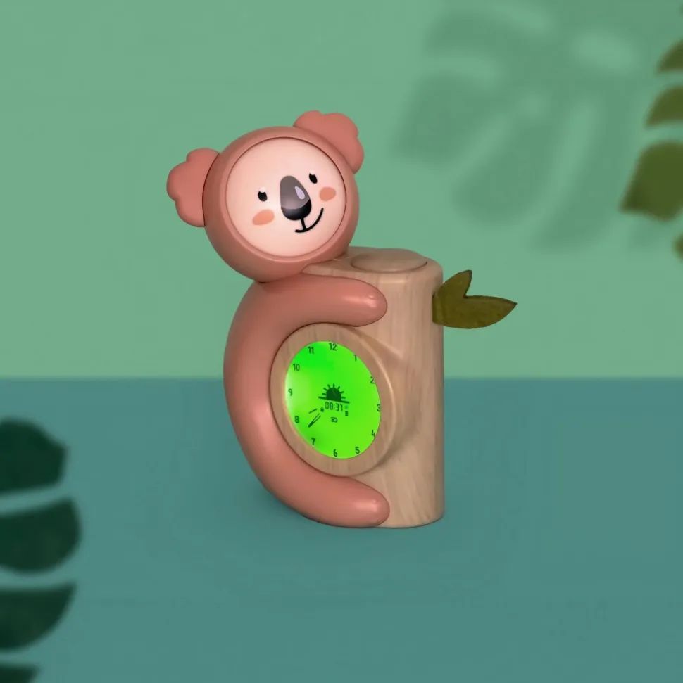 Indicateur de réveil lumineux koala
