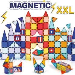 Jeu de construction magnétique xxl 100 pièces
