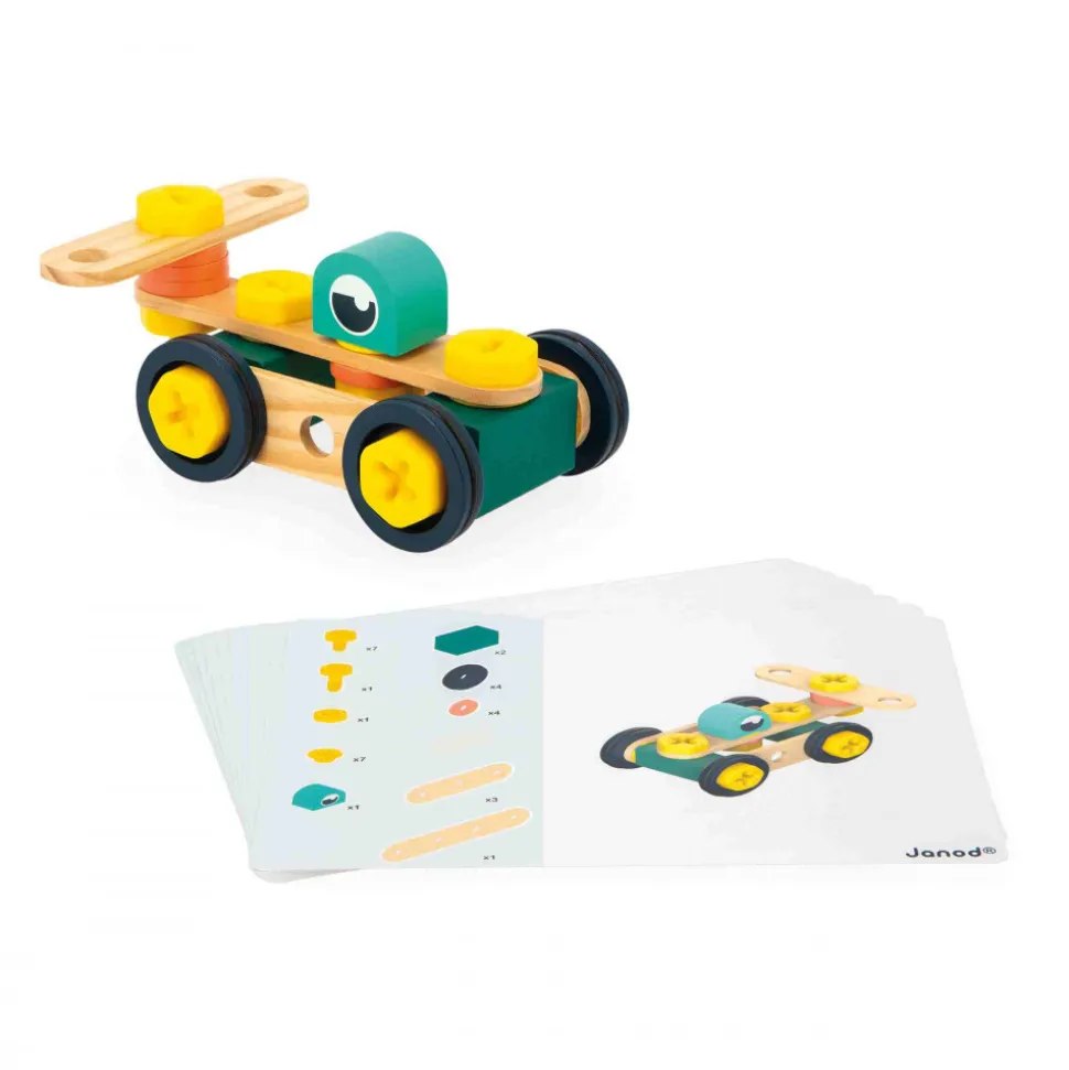 Jeu de construction pour enfant baril brico'kids 100 pièces