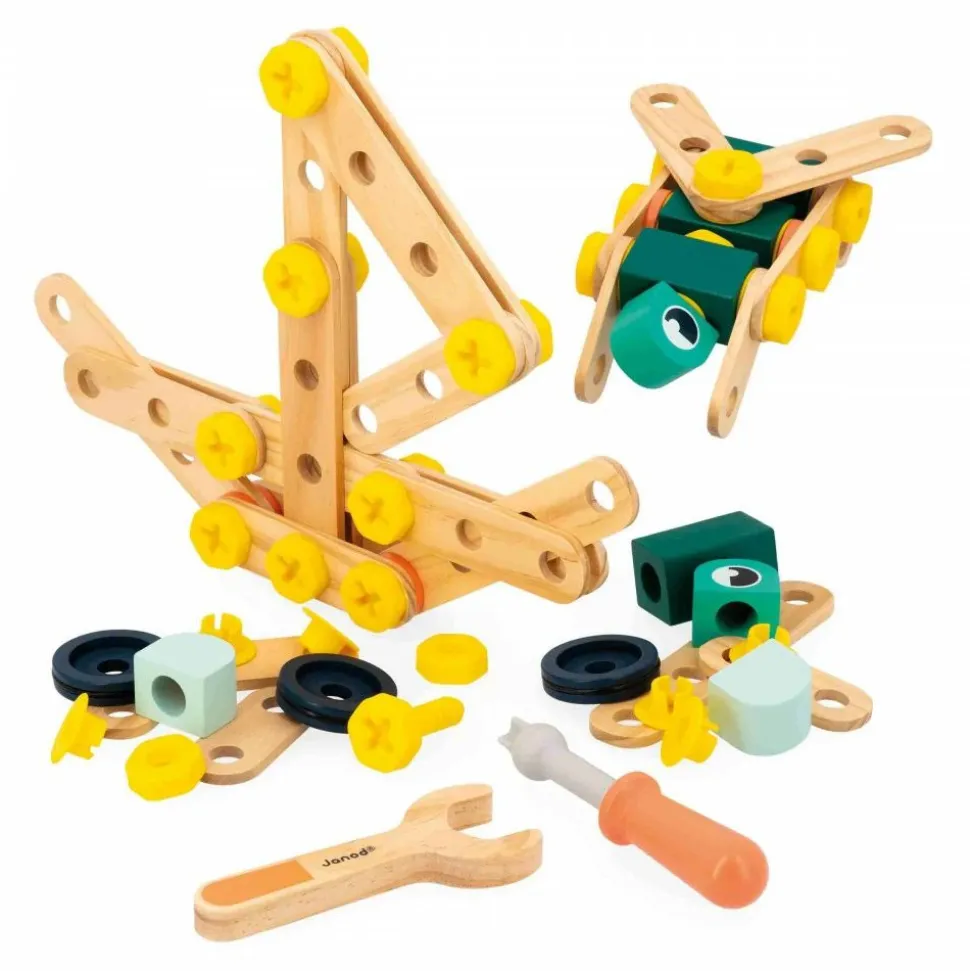 Jeu de construction pour enfant baril brico'kids 100 pièces