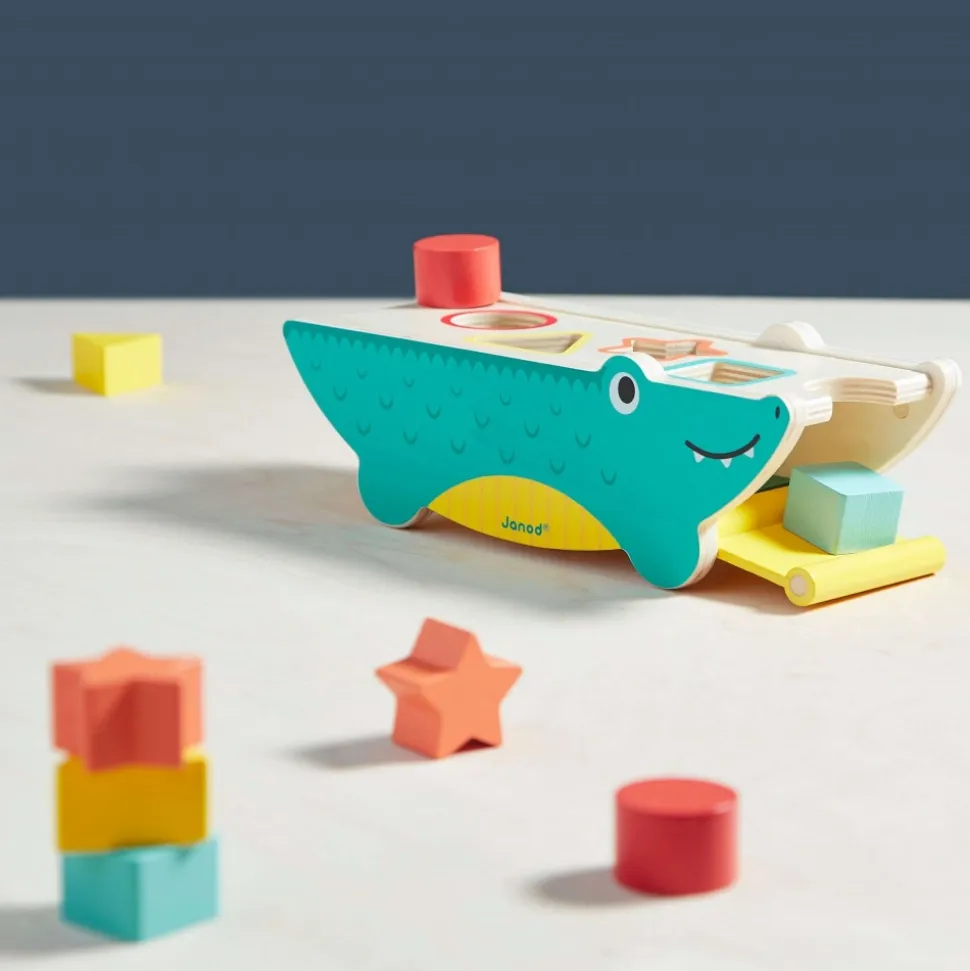 Jeu de forme croco tropik