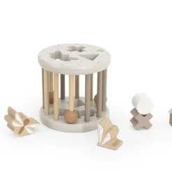 Jeu de formes en bois - nougat