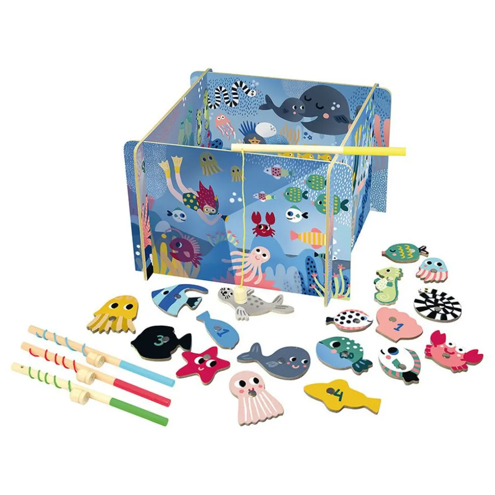Jeu de pêche magnétique michelle carlslund