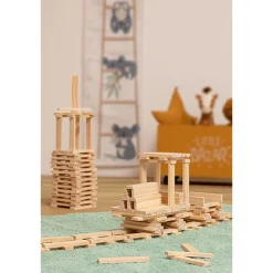 Jeu de 200 planchettes en bois