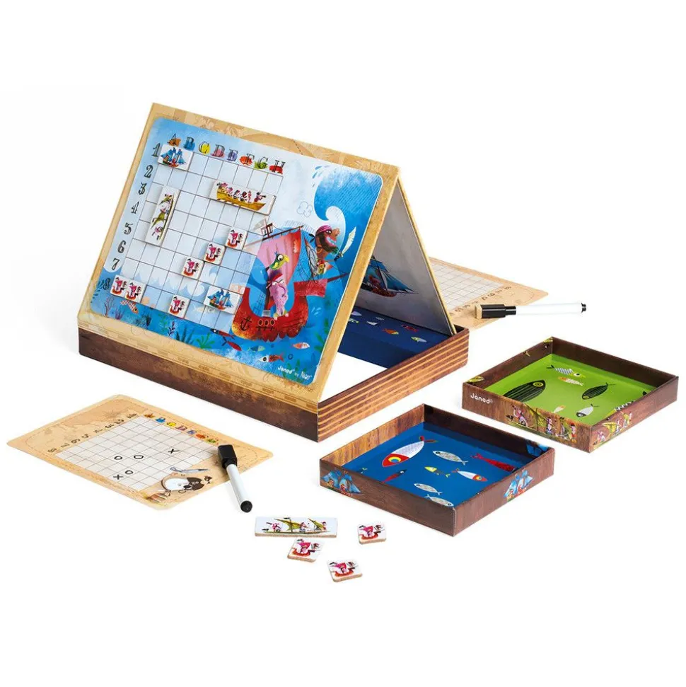 Jeu de société bataille navale pirates