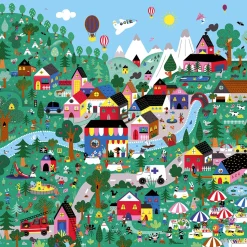 Jeu d'observation cherche et trouve les couleurs