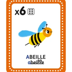 Jeu d'observation cherche et trouve les lettres