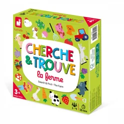 Jeu d'observation mon premier cherche et trouve - la ferme