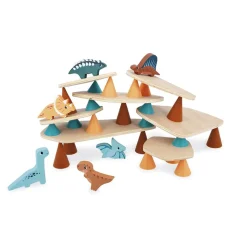Jeu d'équilibre en bois pour enfant piks dino