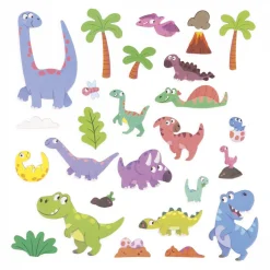 Jeu d'éveil magnétique magnéti'stories les dinosaures