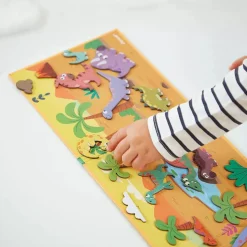 Jeu d'éveil magnétique magnéti'stories les dinosaures