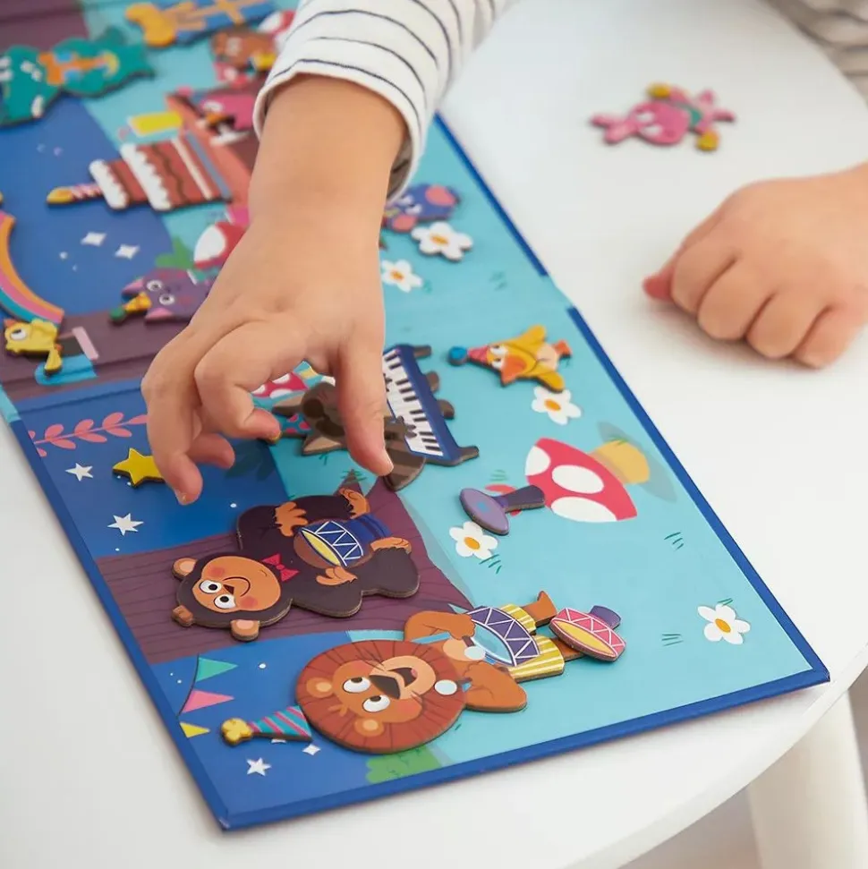 Jeu d'éveil magnétique magnéti'stories la fête des animaux