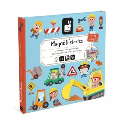 Jeu d'éveil magnétique magnéti'stories le chantier