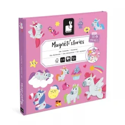 Jeu d'éveil magnétique magnéti'stories les licornes
