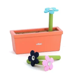 Jeu d'éveil multi-activités en bois jardin