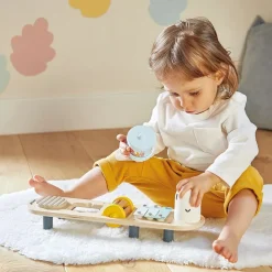 Jeu d'éveil sonore en forme de chenille sweet cocoon