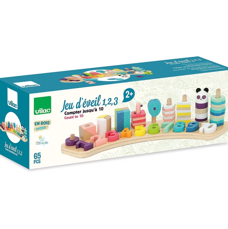 Jeu d'éveil 1-2-3... sous la canopée