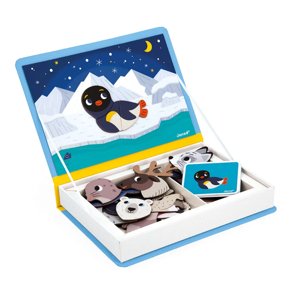 Jeu magnéti'book animaux polaires