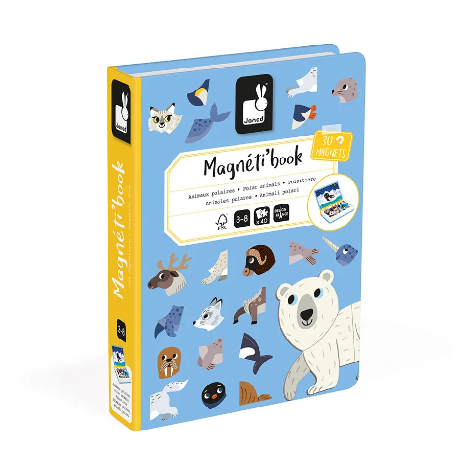 Jeu magnéti'book animaux polaires