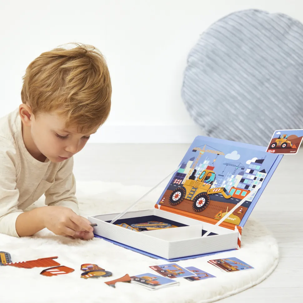Jeu magnéti'book constrcution