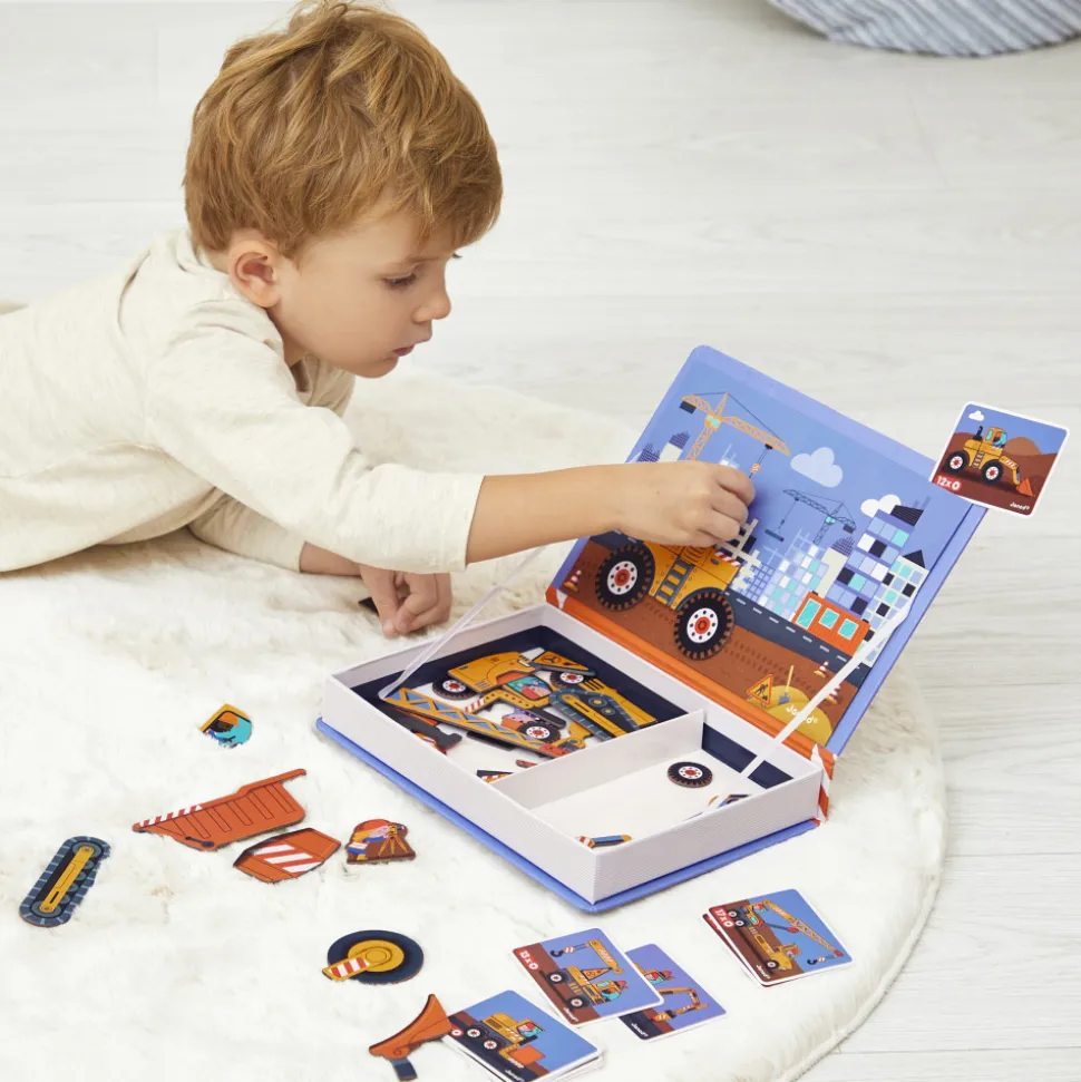 Jeu magnéti'book constrcution