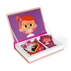 Jeu magnéti'book crazy face fille