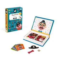 Jeu magnéti'book crazy face garçon