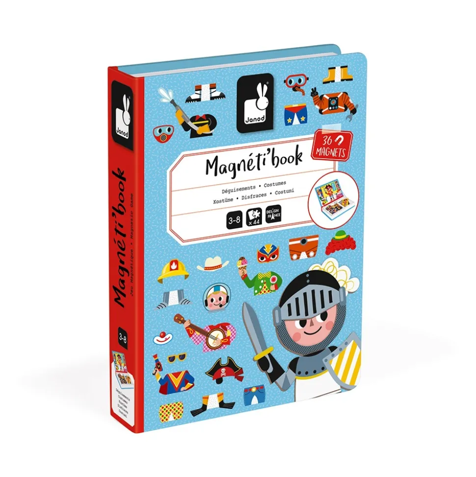 Jeu magnéti'book déguisement garçon