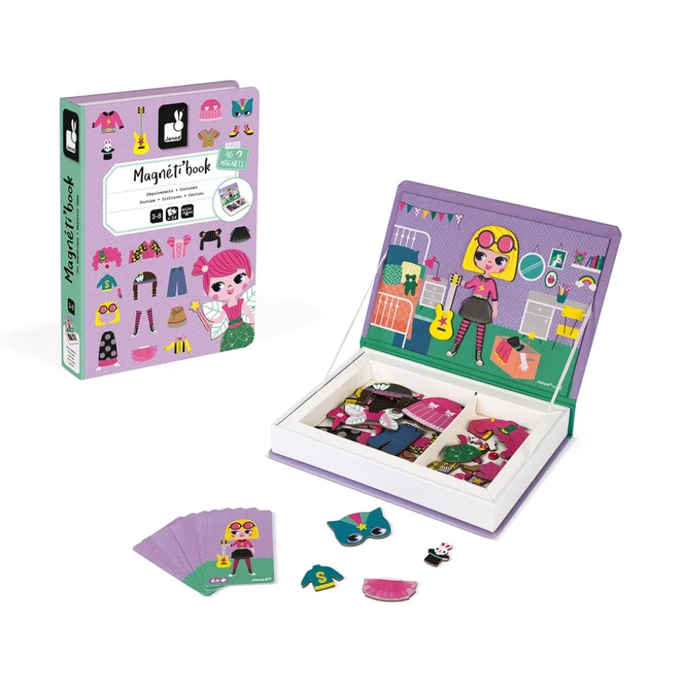 Jeu magnéti'book déguisements fille