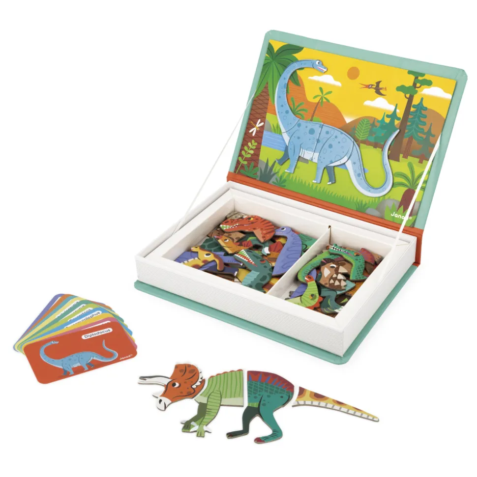 Jeu magnéti'book dinosaures
