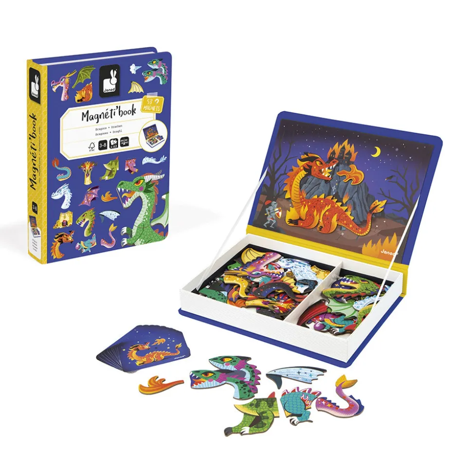 Jeu magnéti'book dragons