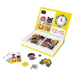 Jeu magnéti'book j'apprends l'heure