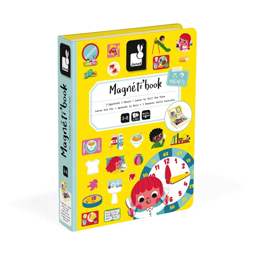 Jeu magnéti'book j'apprends l'heure