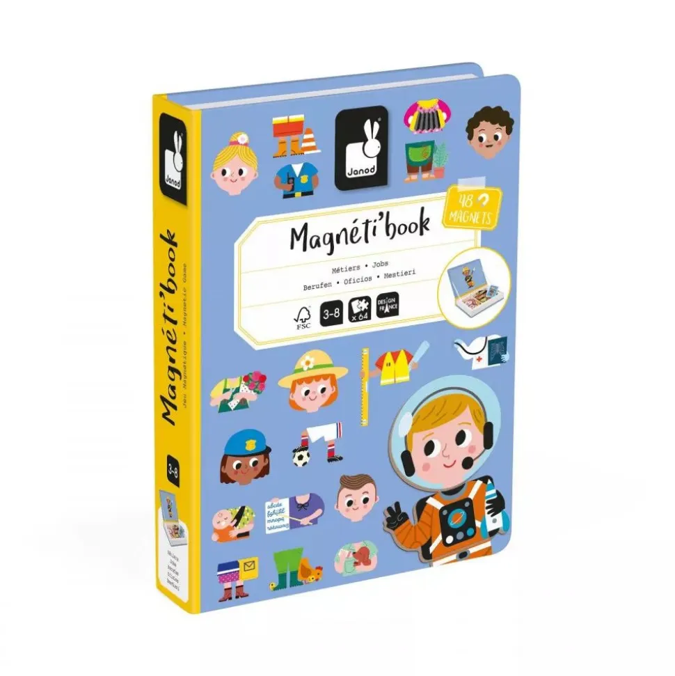 Jeu magnéti'book métiers