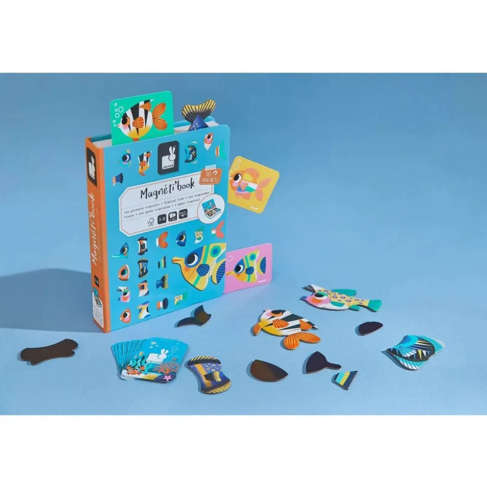 Jeu magnéti'book poissons tropicaux