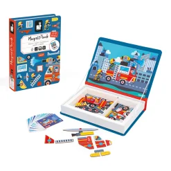 Jeu magnéti'book pompiers
