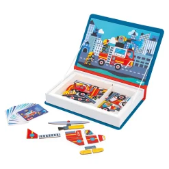 Jeu magnéti'book pompiers