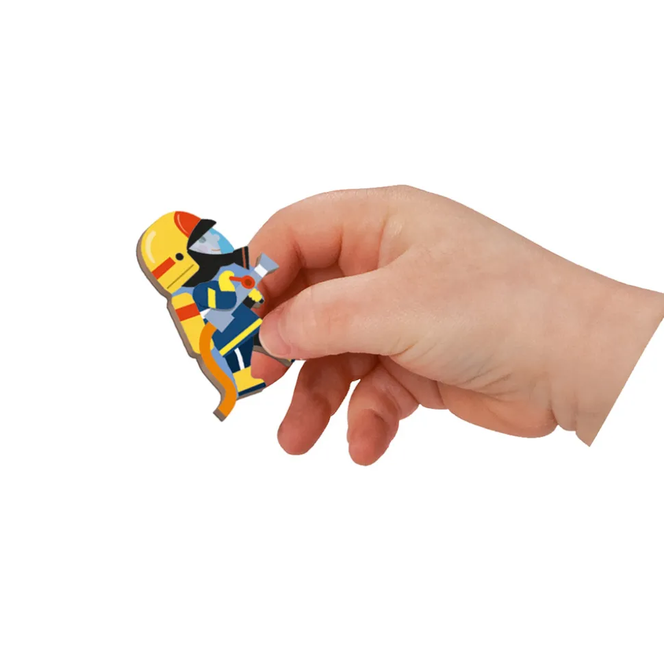 Jeu magnéti'book pompiers
