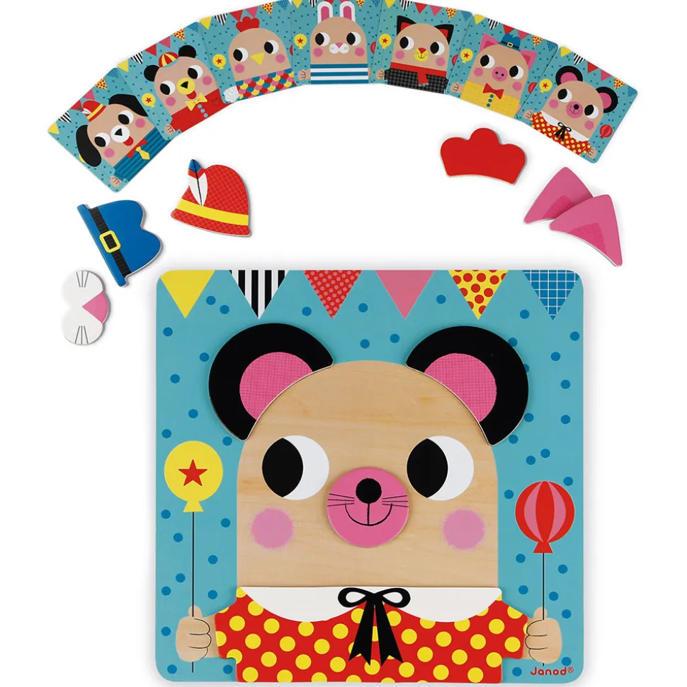 Jeu magnétique pour enfant créer ton personnage