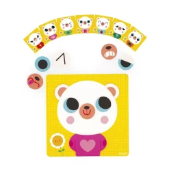 Jeu magnétique pour enfant l'ours des émotions