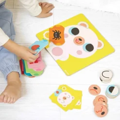 Jeu magnétique pour enfant l'ours des émotions
