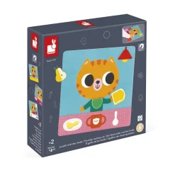 Jeu magnétique pour enfant petit chat des rituels