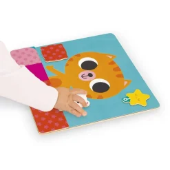 Jeu magnétique pour enfant petit chat des rituels