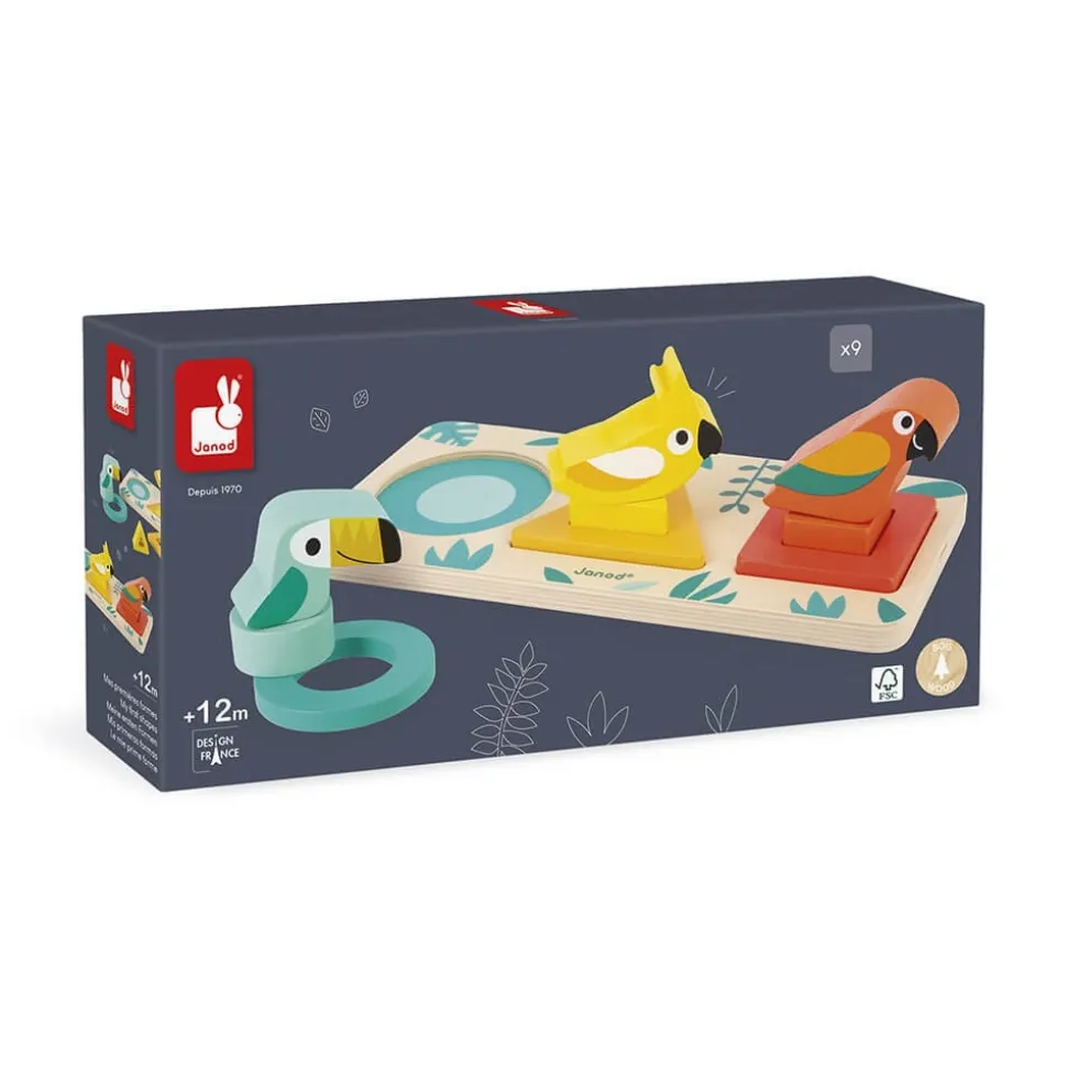 Jeu mes premières formes tropik